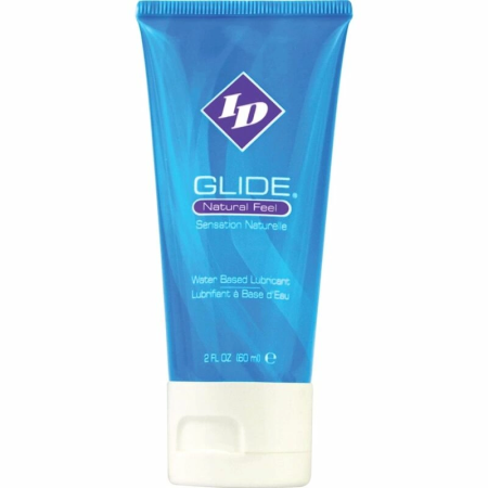 ID Glide Water-Based Lubricant Ultra Long Lasting 60ml Travel Tube