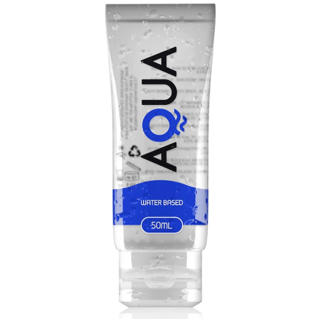 AQUA Quality Water-Based Lubricant 50ml - Neutral, Toy-Safe Formula