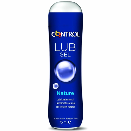 Control Lub Gel Nature Water-Based Intimate Gel 75ml Paraben-Free