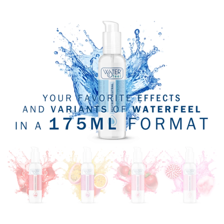 Waterfeel Natural Water-Based Lubricant 175ml - Gentle & Odorless Formula