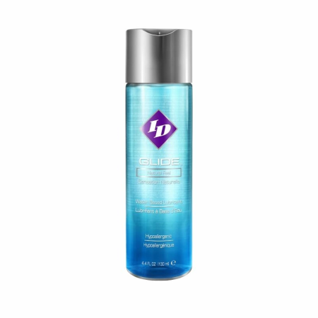 ID Glide Water-Based Lubricant 130ml - Long-Lasting, Silky Formula