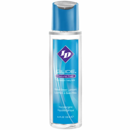 ID Glide Water-Based Lubricant 130ml - Long-Lasting, Silky Formula