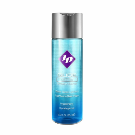 ID Glide Water-Based Lubricant 65ml - Long-Lasting, Gentle Formula