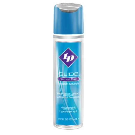 ID Glide Water-Based Lubricant 65ml - Long-Lasting, Gentle Formula