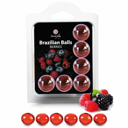 Secret Play Brazilian Intimate Spheres Forest Fruits 6pcs Aroma Set