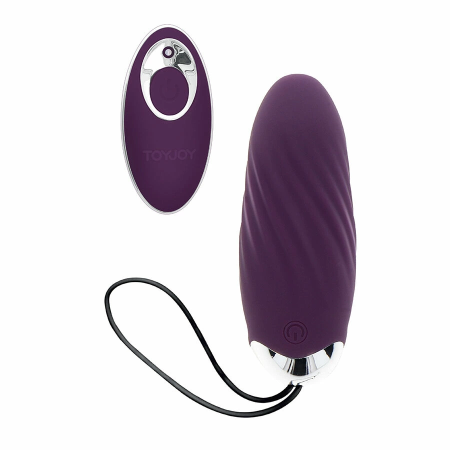ToyJoy Knock Knock Eggstavagant Intimate System, Remote, Purple, 8 Modes