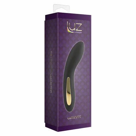 TOYJOY Luminate Light Black - LED Rechargeable Silicone G-Spot Model