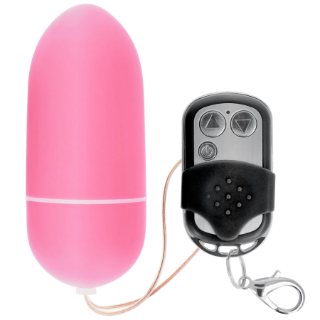 ONLINE Remote Control Vibrating Egg L Pink, 10 Modes, Waterproof ABS