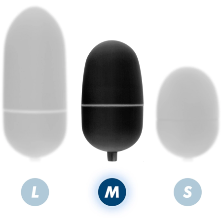 ONLINE Vibrating Egg M Black - Remote Control, 10 Modes, Ergonomic Design