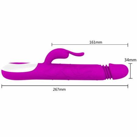 Pretty Love Adrian Silicone Rechargeable Multi-Function Intimate Device
