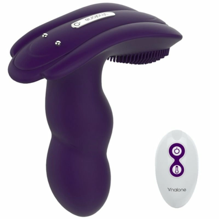 Nalone Loli Remote Control Intimate Massager, Silicone, Purple