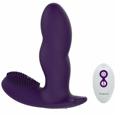 Nalone Loli Remote Control Intimate Massager, Silicone, Purple