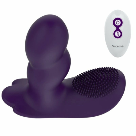 Nalone Loli Remote Control Intimate Massager, Silicone, Purple
