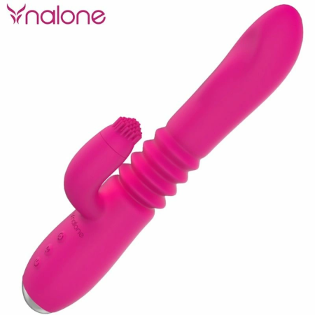 Nalone Idol Plus Up&Down Rabbit Vibrator with Rotation and Heating, Pink