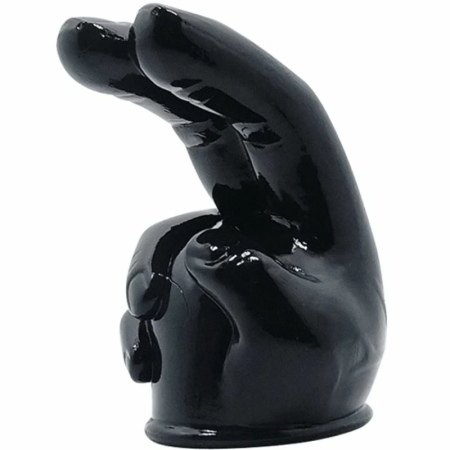 Baile Power Head Black Hand-Shaped Attachment for Massager TPR