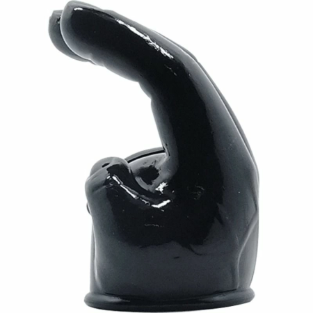 Baile Power Head Black Hand-Shaped Attachment for Massager TPR