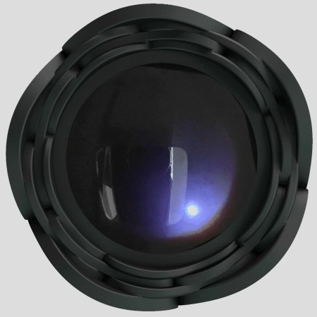 Pretty Love Varian Black Plug with LED Light 10.8 cm Silicone