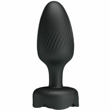 Pretty Love Varian Black Plug with LED Light 10.8 cm Silicone