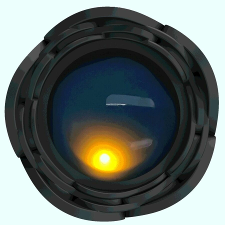 Pretty Love Tarion Black 12.5 cm Silicone LED Plug, 10 Modes, Rechargeable