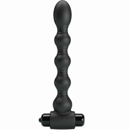 Pretty Love Lynn Silicone Plug 10-Mode Black, Ergonomic Intimate System