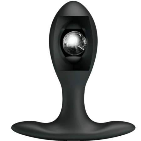 Pretty Love BI-040096Q Inflatable Silicone Black Anal System
