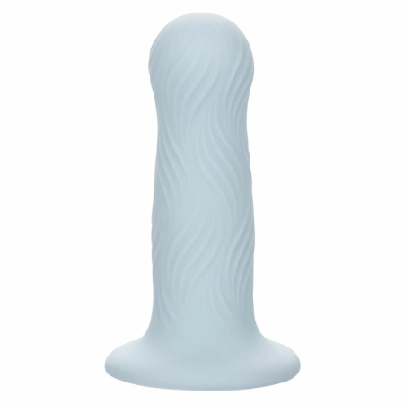 CalExotics Wave Rider Foam Intimate Plug Blue Silicone Flexible Base