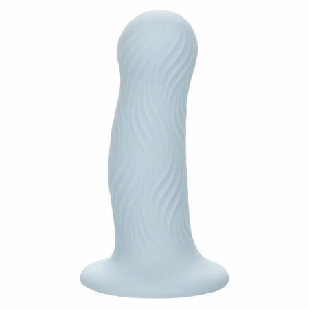 CalExotics Wave Rider Foam Intimate Plug Blue Silicone Flexible Base