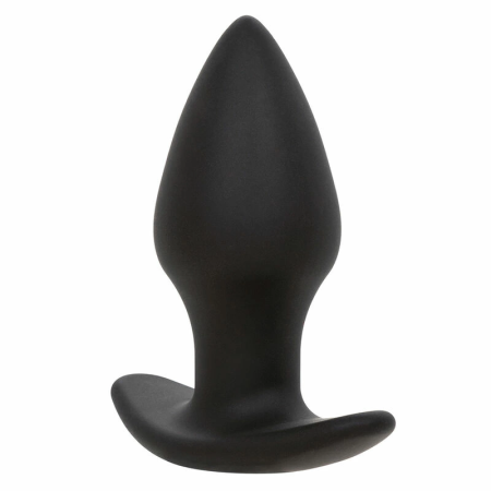 CalExotics Rock Bottom Silicone Intimate Plug 10 Vibrations Black