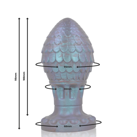 EPIC Vrakos Dragon Egg Silicone Plug M - Ergonomic Mythology-Inspired Design