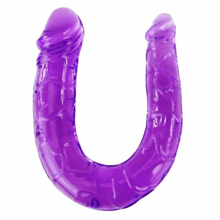 Baile Double Flexible Intimate Device Lilac Jelly 29cm