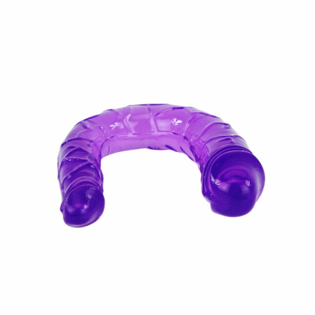 Baile Double Flexible Intimate Device Lilac Jelly 29cm