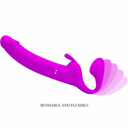 Pretty Love Zanini Wireless Dual-Action Intimate System Purple Silicone