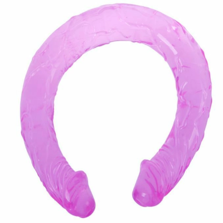 Baile Double Dong Lilac 44.5 cm - Flexible Dual-Ended Intimate Model
