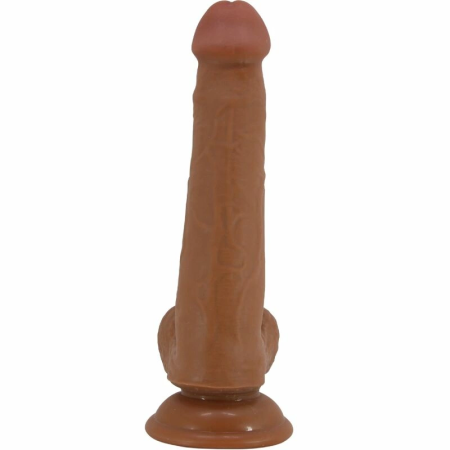 Pretty Love Tallen Anatomical Silicone Model Brown 22cm Suction Base
