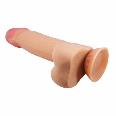 Pretty Love Sliding Skin Series Intimate Model with Suction Base 21.8cm Flesh