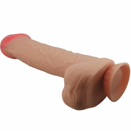 Pretty Love Sliding Skin Series Intimate Machine with Suction Cup 26 cm Flesh
