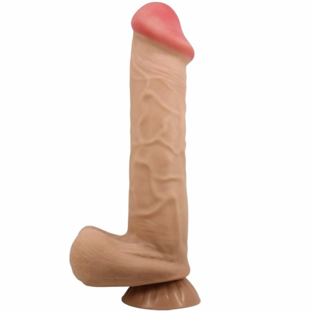 Pretty Love Sliding Skin Series Intimate Machine with Suction Cup 26 cm Flesh
