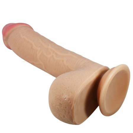 Pretty Love Sliding Skin Series Intimate Model with Suction Base Flesh 23.4 cm