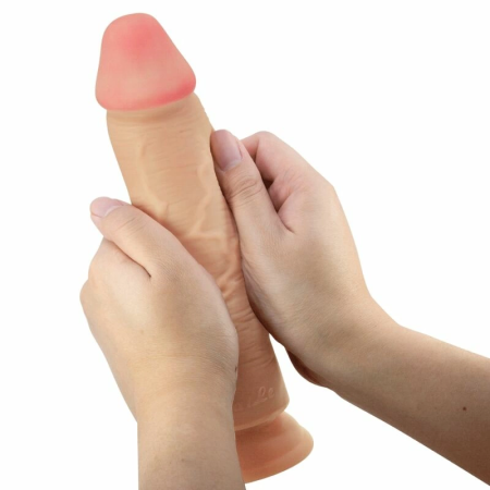 Pretty Love Sliding Skin Series Intimate Model with Suction Base Flesh 23.4 cm