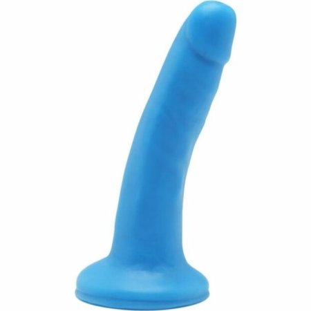 Get Real Happy Dicks Blue 12 cm Anatomical Model with Suction Base