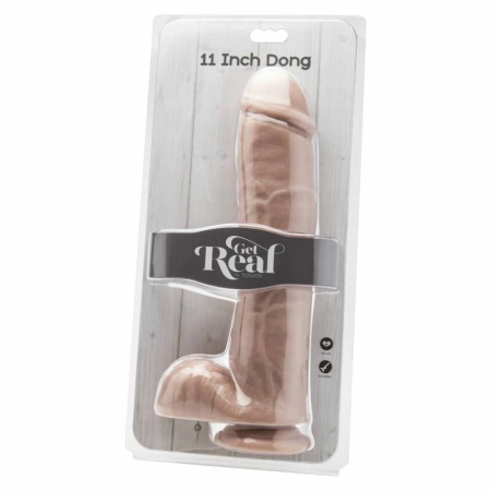 Get Real 28 cm Anatomical Model with Base, Skin Tone, PVC