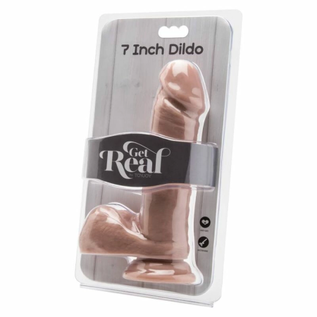 Get Real Model 18 cm Anatomical PVC Intimate Device, Skin Tone