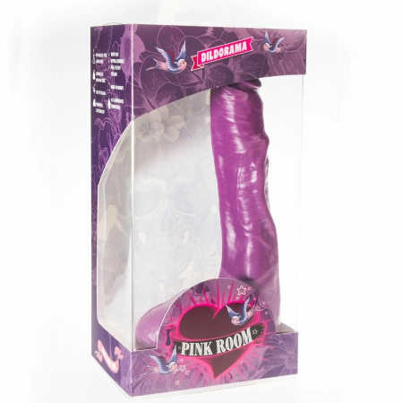 PINK ROOM Nilo Model Intimate Silicone System Purple 23 cm