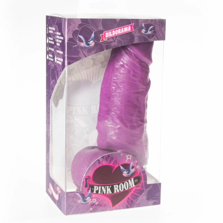 PINK ROOM Dayan 17 cm Anatomical Model with Suction Cup, Purple