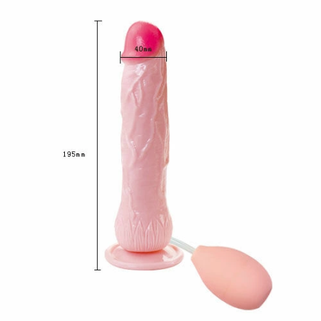 Baile Eros Fountain Intimate Device with Suction Base 20cm TPR
