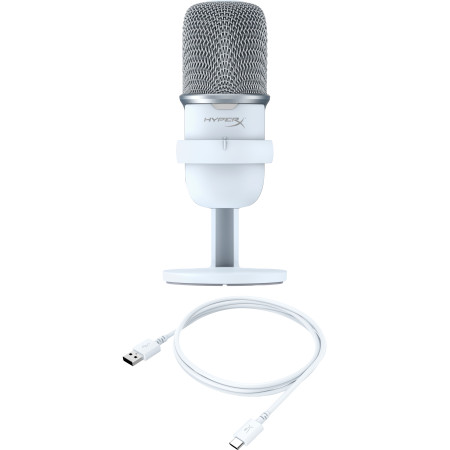 HyperX SoloCast - USB mikrofonas (Balta)