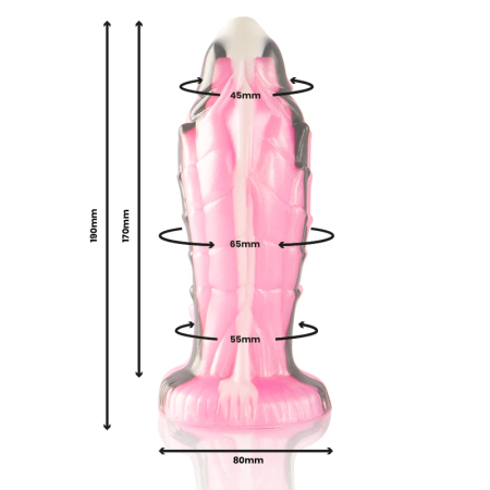 EPIC Cybersilicock Triton Model - Ocean Blue Silicone, 19 cm, 540 g