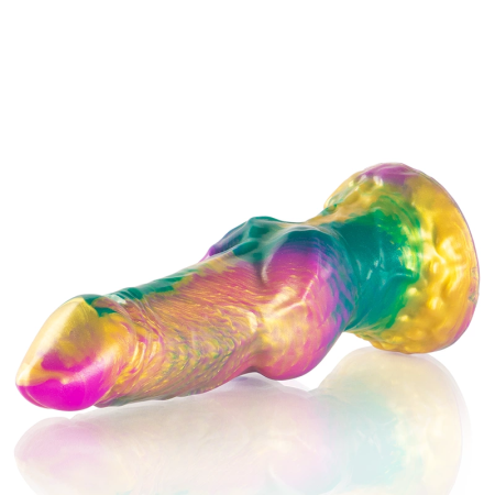 EPIC IRIS Silicone Model Rainbow Base - 225 mm, Multicolor Fantasy Design