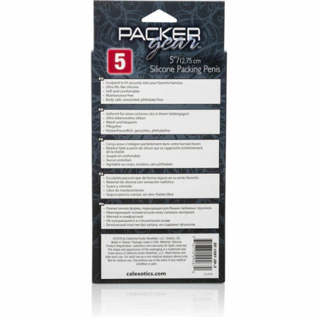 CalExotics Silicone Packing Model 12.75 cm Flesh - Soft Anatomical Shape