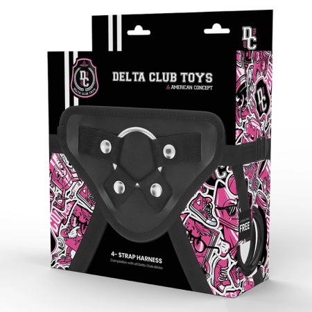 Delta Club Universal Harness Adjustable Neoprene One Size with 3 Rings